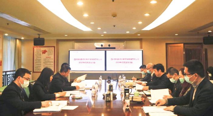 集团向导督导Z6尊龙凯时立异公司2020年向导干部民主生涯会