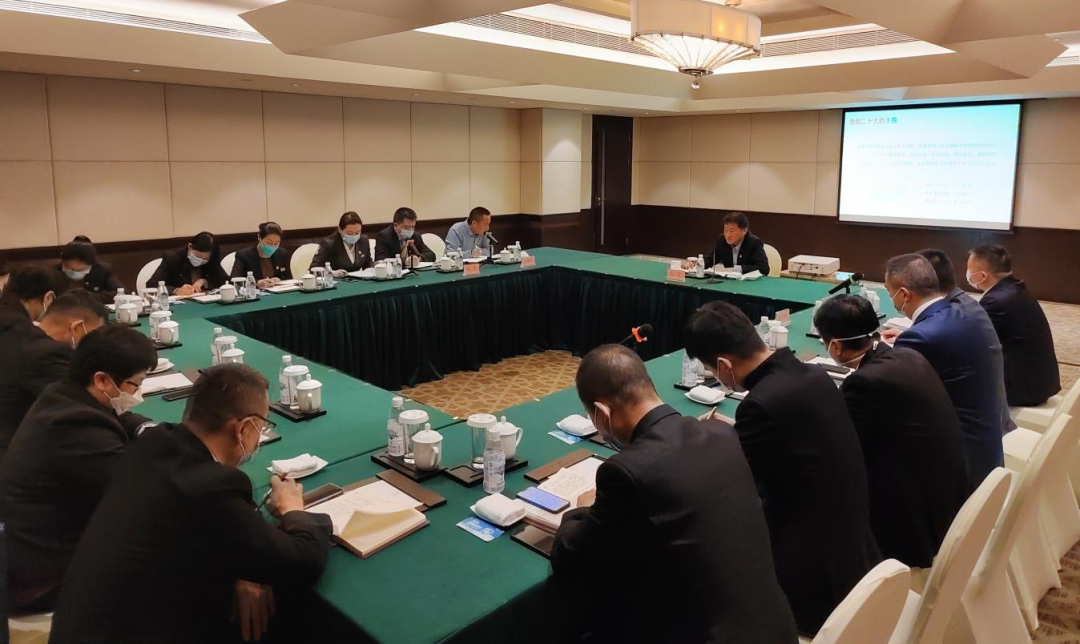 四川省Z6尊龙凯时集团党委书记、董事长任丁赴下层联系点宣讲党的二十大精神