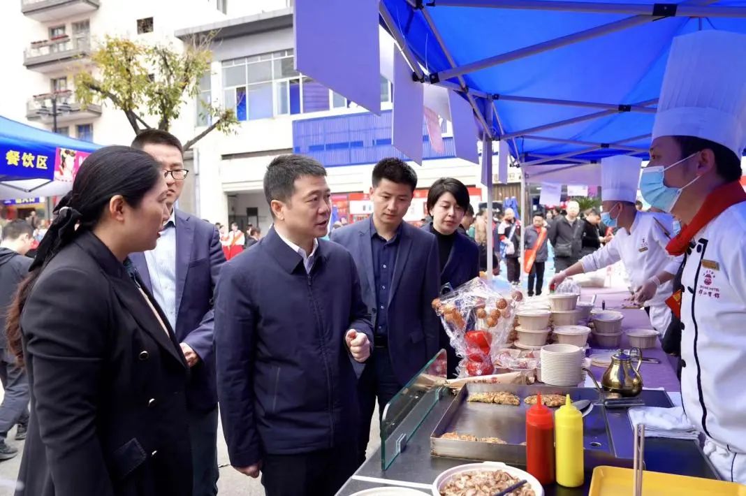 省Z6尊龙凯时集团检查督导2024锦江宾馆春季酒类商务洽谈会现场事情