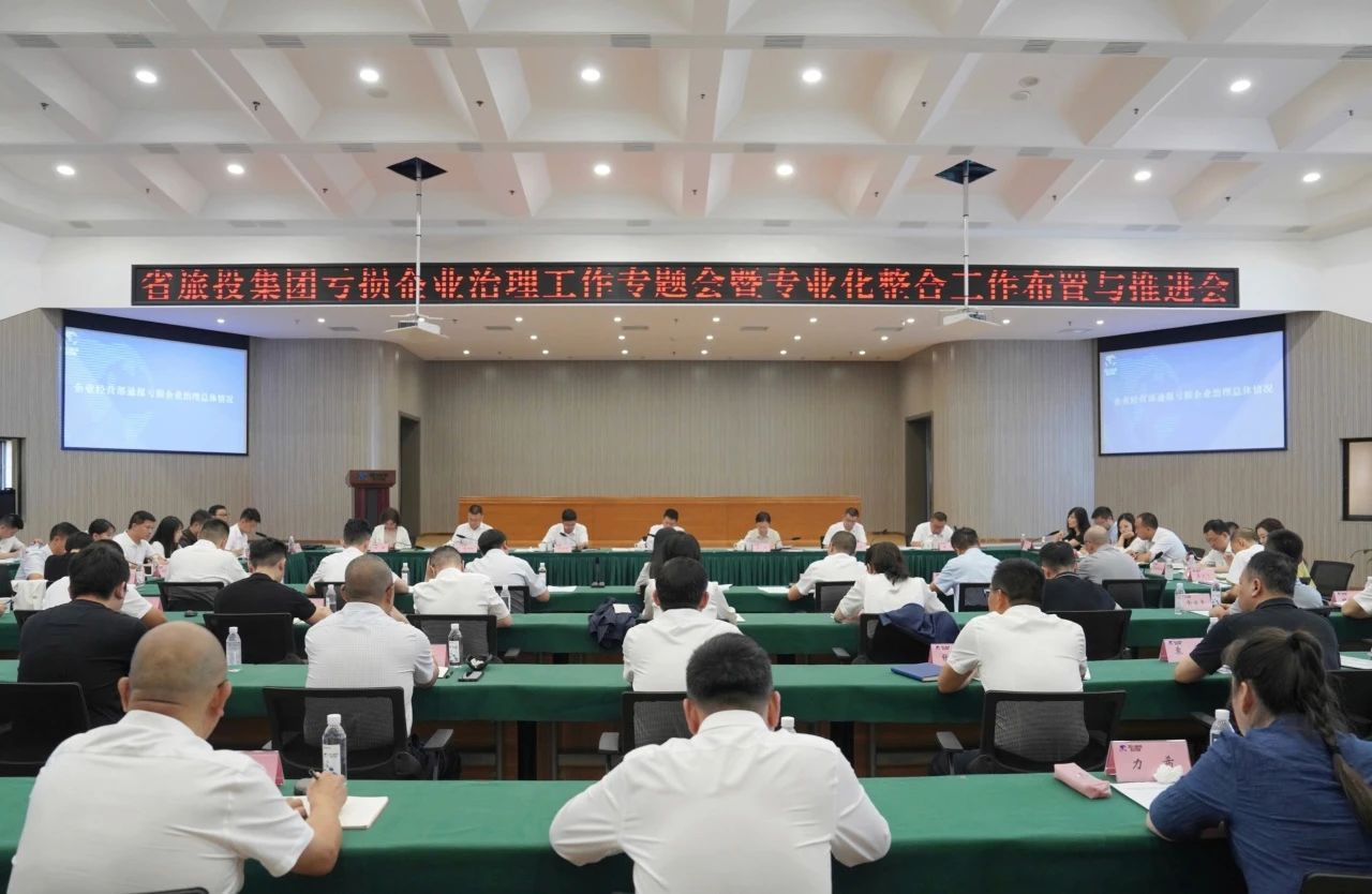 省Z6尊龙凯时集团召开亏损企业治理事情专题会暨专业化整合事情安排推进聚会